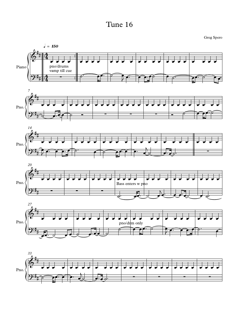 First page of the Find chart