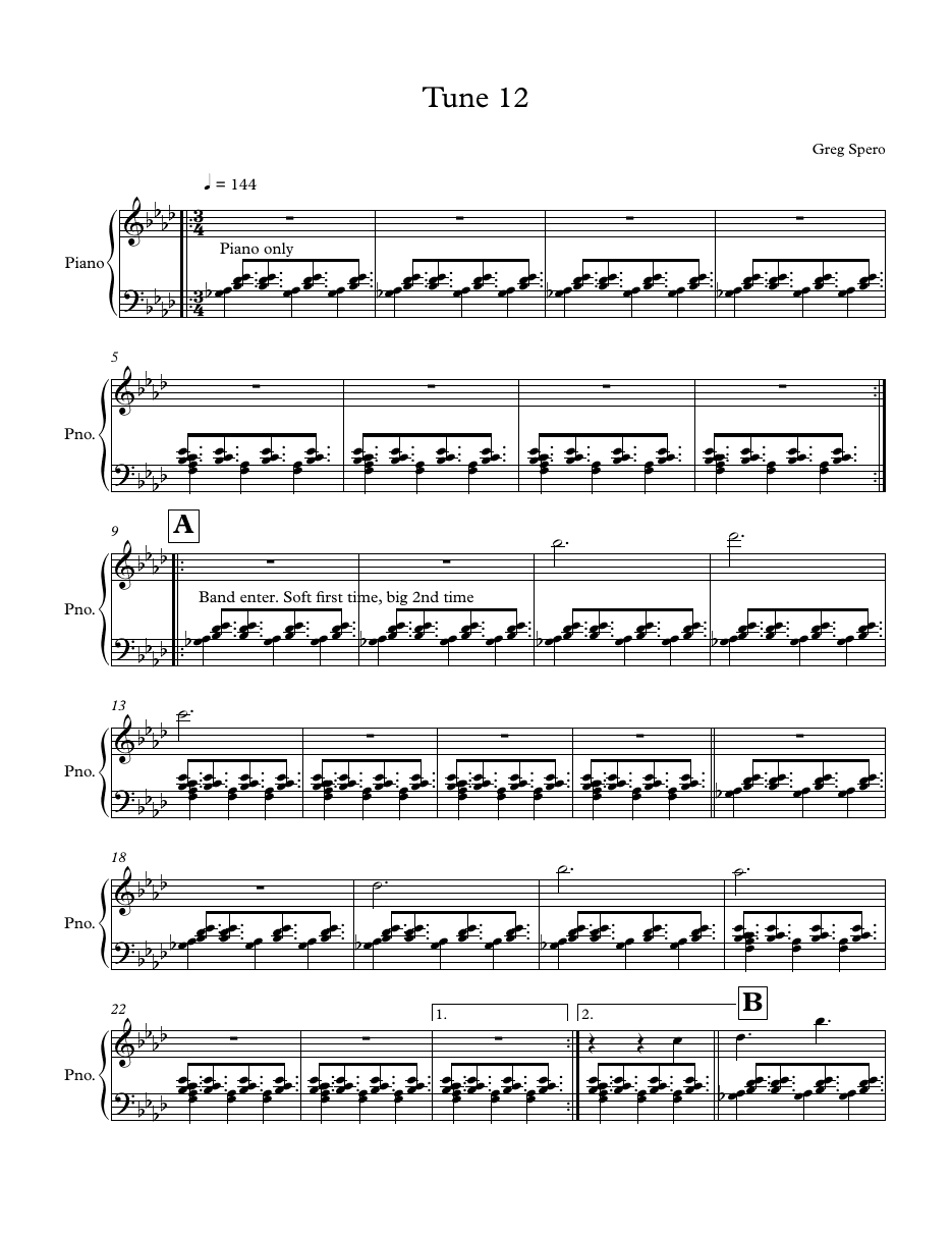 First page of the Inside chart