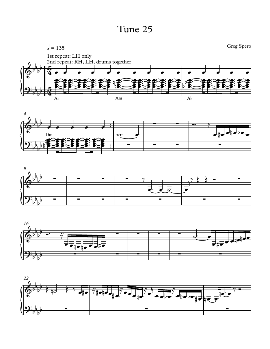 First page of the Maps chart